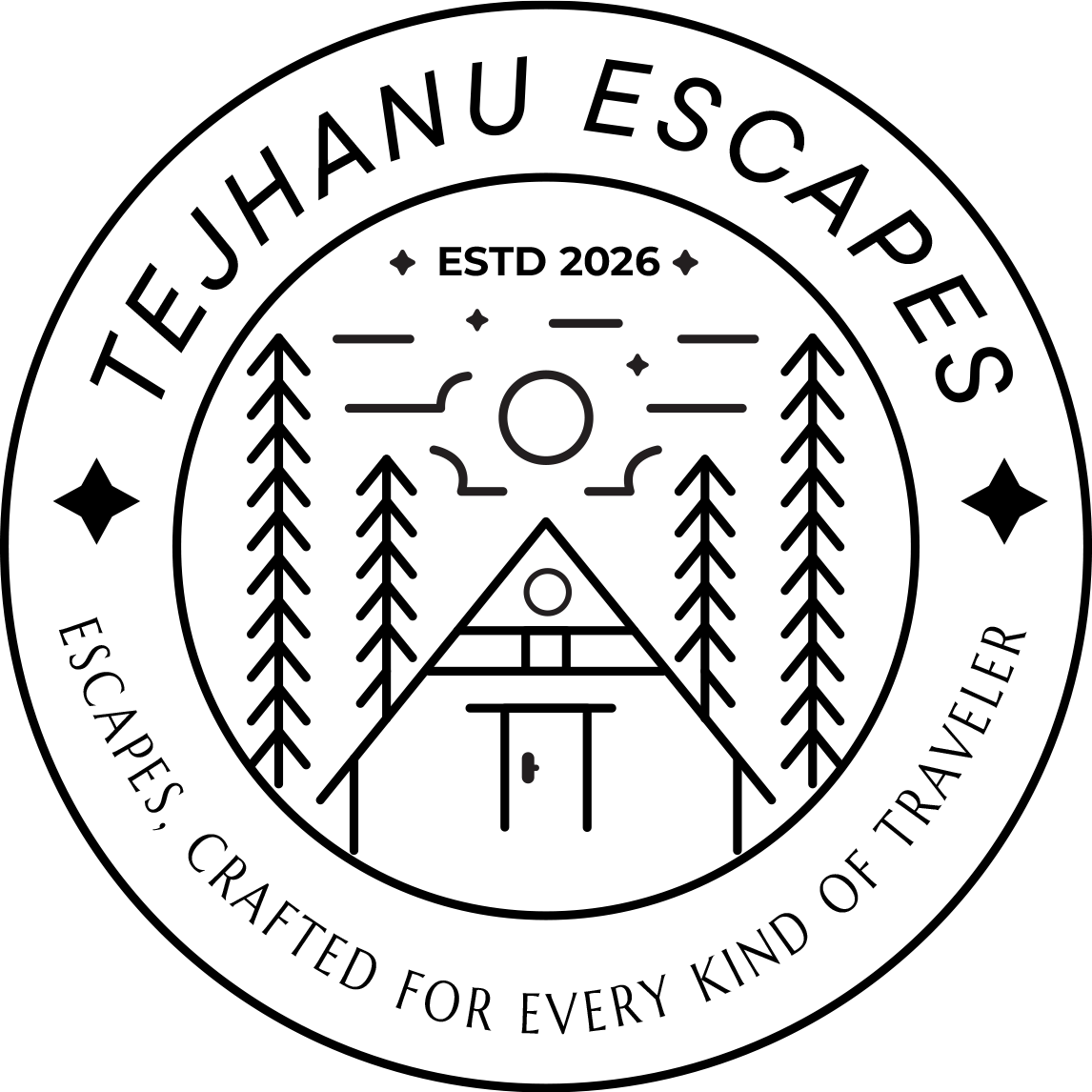 Tejhanu Escapes Logo